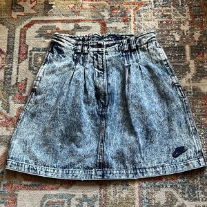 RARE vintage Nike Andre Agassi jean skirt 1980s - S